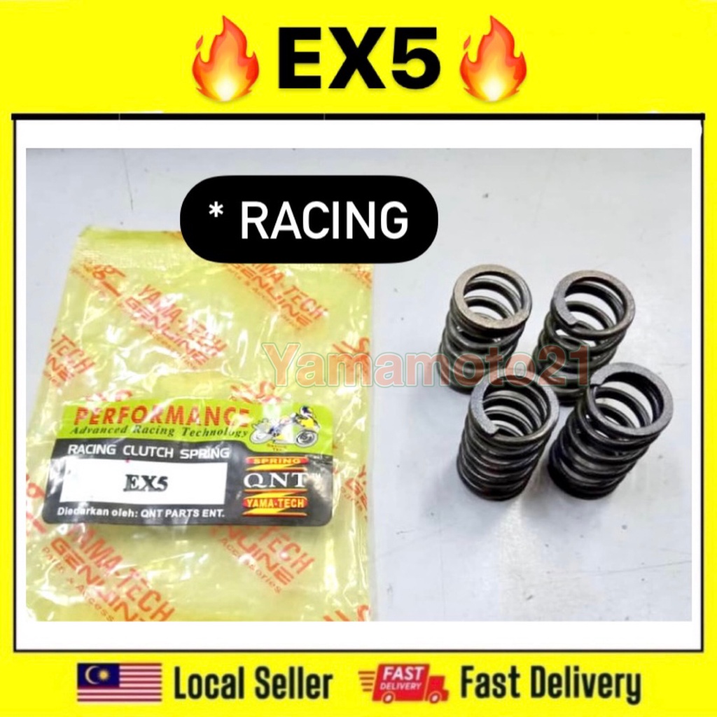 EX5 HI POWER RACING CLUTCH SPRING QNT PNP MODENAS GT128 GT 128 EX5 HP LAMA RACING CLUTCH SPRING RAMP