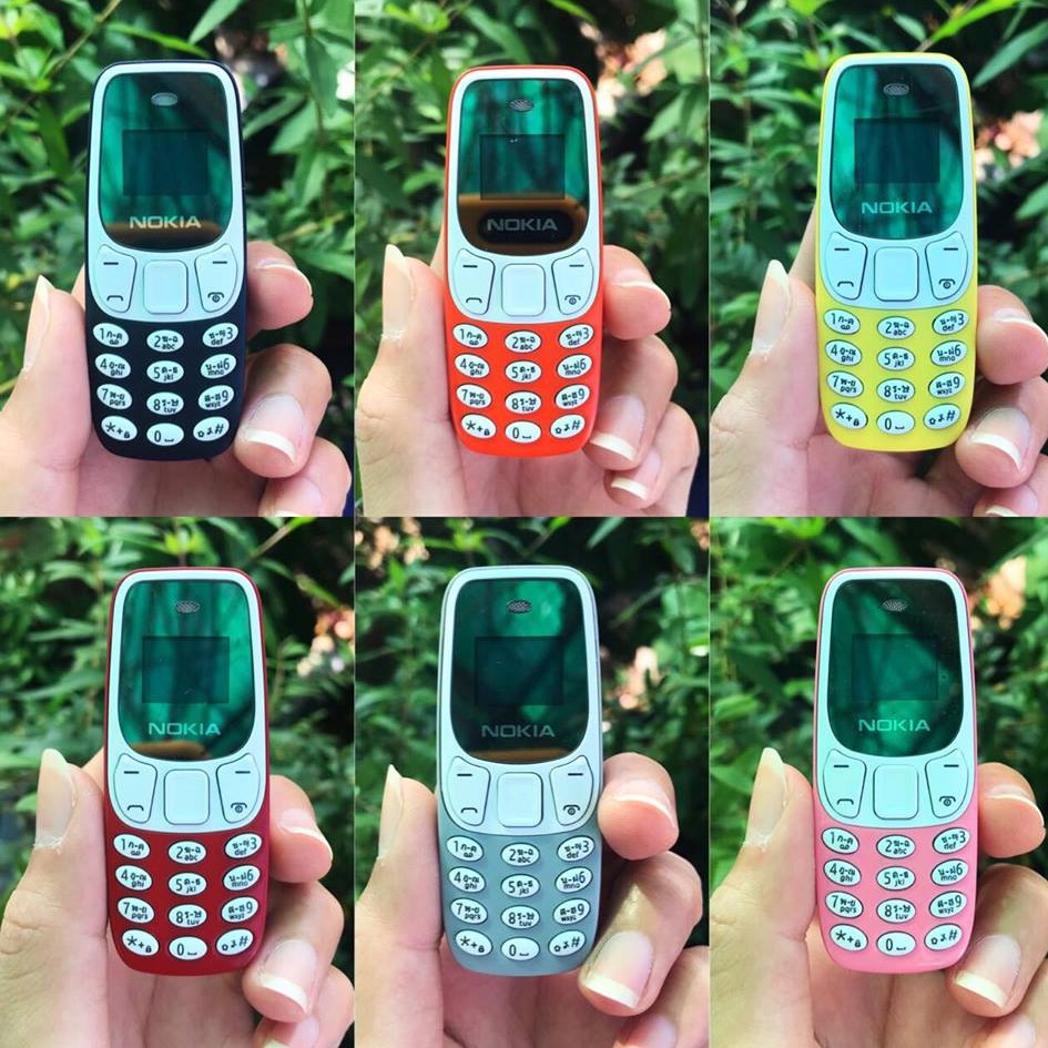 NOKIA โทรศัพท์มือถือ  (สีเหลือง) ใช้งานได้  2 ซิม โทรศัพท์ปุ่มกด รุ่นใหม่2020 โทรศัพท์จิ๋ว มือถือจิ๋ว โนเกียจิ๋ว