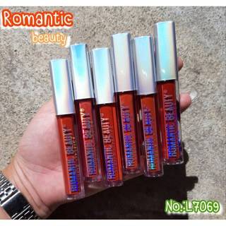 เซทลิปจุ่ม Romantic beauty 6แท่งในเซทเดียว L7069