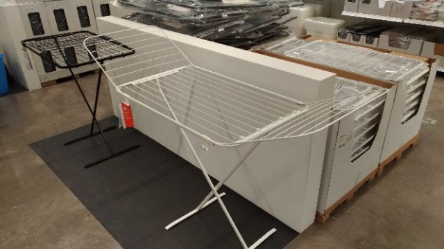 IKEAshopping IKEA ราวตากผ้า กางปีก ในร่ม/กลางแจ้ง ขยายออกได้ทั้ง 2 ด้าน mulig