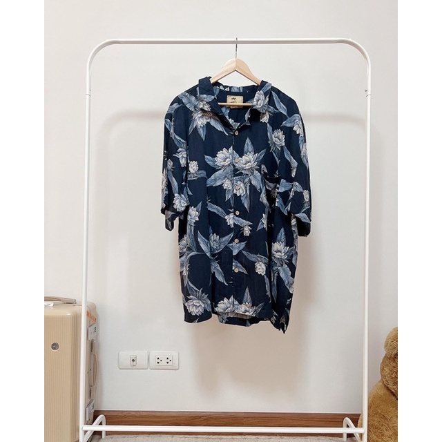 เสื้อฮาวายลายใบไม้ ป้าย Jamaica Jaxx
