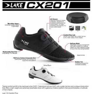 รองเท้า Lake CX201 เลือกใช้ Nufoam  ที่ทั้งเบา ระบายอากาศและขยายตัวตามรูปเท้า