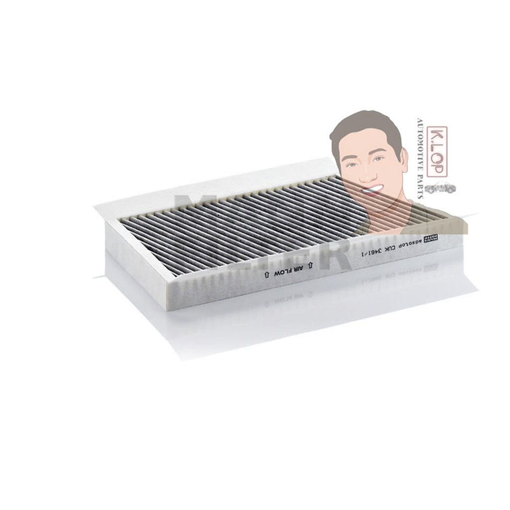 CUK3461/1 ไส้กรองแอร์ชาโคล BENZ C-KLASS(W203),CLC(C203) '08-',CLK(A/C209) '02-09' (พวงมาลัยขวา) เครื