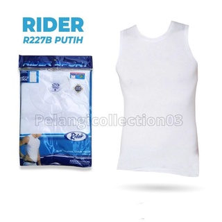 เสื้อยืดผู้ชาย RIDER R 226/227 B สีขาว (สีดํา DIPOSTINGAN อื่นๆ)