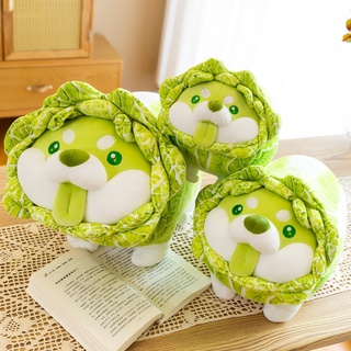 SUPER CUTE ตุ๊กตา นิ่มมากๆ Japan INS New style Cabbage shiba Dog Plush toys กะหล่ำปลีชิบะอินุ รุ่นใหม่ น่ารักมาก 30cm