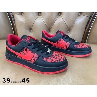 Nike Air Force 1 รองเท้าผ้าใบผูกเชือก