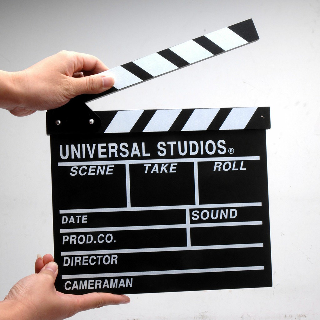 Clapper Board Movie Slate Take Action Shooting Board
