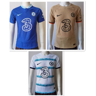 เสื้อกีฬาแขนสั้น ลายทีมฟุตบอล Chelsea Home Away 3 Guest 2223 ชุดเหย้า