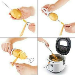 spiral potato cutter ชุดทำมันฝรั่งเกลียว