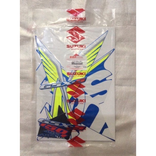 ชุดแถบสีน้ําเงิน Suzuki GSX S 150