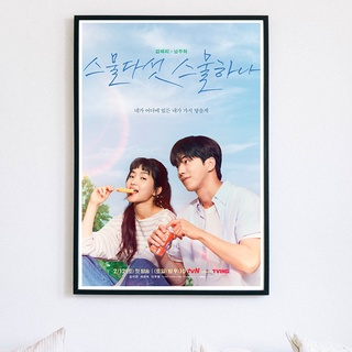 Twenty Five Twenty One Posters /  스물다섯 스물하나 Nam Joo-hyuk, Kim Tae-ri โปสเตอร์ขนาด 33X48 cm