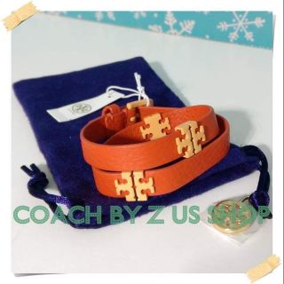 TORY BURCH Double-Wrap BRACELET.