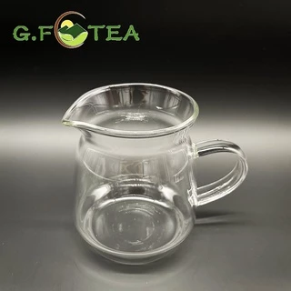 แก้วชงชา กาน้ำชา พร้อมที่กรองชา 公道杯 玻璃杯 玻璃茶漏