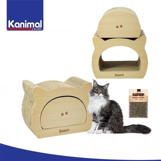 ที่ลับเล็บแมว Kanimal Cat Toy ขนาด36x23x28ซม แยกชิ้นได้ ฝนเล็บแมว อุปกรณ์เลี้ยงแมว ที่ข่วนเล็บแมว Petsupplies