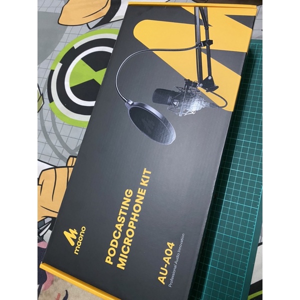 [มือสองสภาพดีใช้หนเดียว] Maono AU-A04 ไมโครโฟน Microphone Condenser เชื่อมต่อ แบบ USB ตัดเสียงรบกวนไ