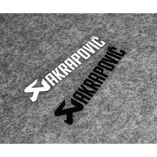 สติ๊กเกอร์ AKRAPOVIC sticker จัดส่งภายใน24ชั่วโมง