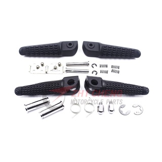 motorcycle Front Rear Footrests Foot pegs For Kawasaki Ninja 250 Z750 Z800 Z1000 ER6F ER6N ZX-6R 636 ZX-9R ZX-10R ZX-12R