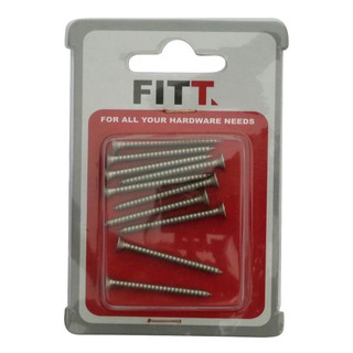 สกรูเกลียวปล่อย TF 3.5X40 มม. 10 ตัว TAPPING SCREW 3.5X40MM WH TF 10EA