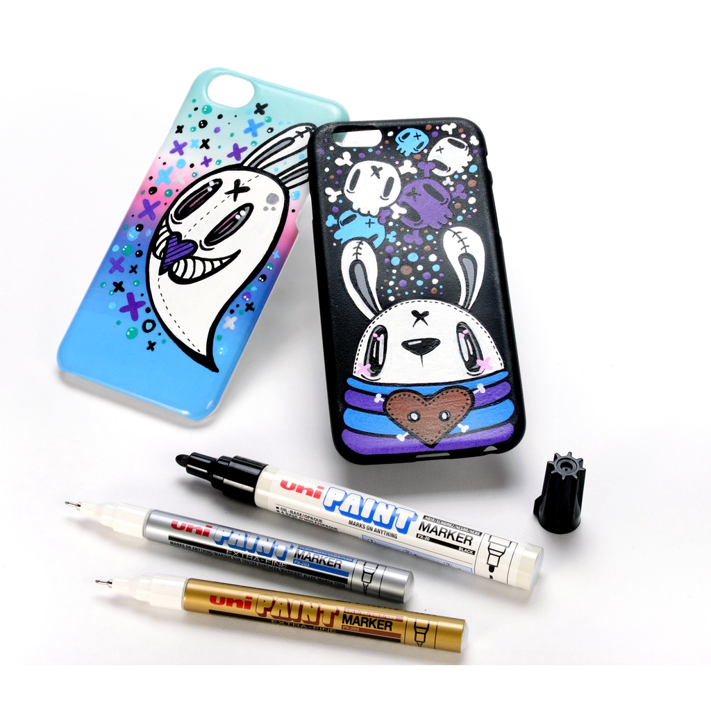 Uni Paint Marker PX-21 / PX-20 ปากกายูนิ เพ้นท์ มาร์กเกอร์ ปากกาที่เหมาะกับทุกพื้นผิว - รูปที่ 2