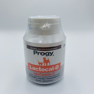 Progy Lactocal-D แคลเซียมบำรุงกระดูก 30 เม็ด อาหารเสริมสุนัขและแมว รสชาติดี กินเองโดยไม่ต้องป้อน LC01