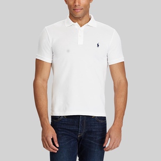 Polo Ralph Lauren POLO เสื้อโปโล  รุ่น MNPOKNI1N820482 สี 100 WHITE