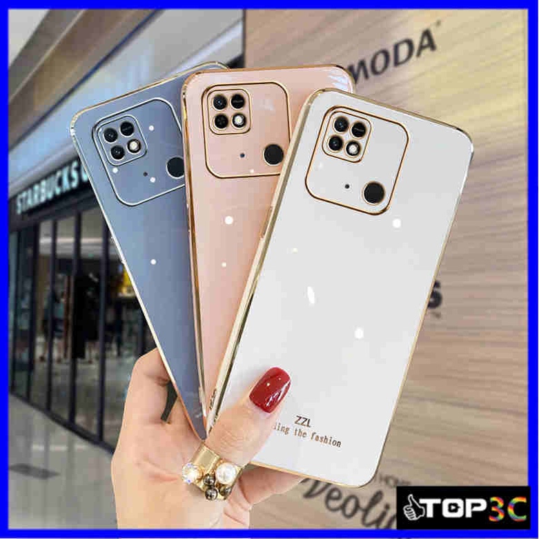 เคส Redmi 10c Redmi 10a Redmi 9c 9a 9t 9 10 ขอบตรงเคสโทรศัพท์แฟชั่น ZB