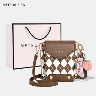 Meteor BIRD กระเป๋าสะพายไหล่ ขนาดเล็ก อเนกประสงค์ พรีเมี่ยม แฟชั่นสําหรับผู้หญิง