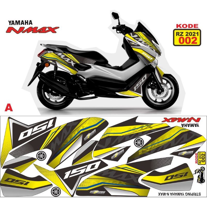 รูปลอก/แถบ/แถบวาริations n max 2017 2018 2019 / variations n max / yamaha / nmax / n max