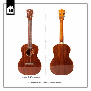 Kamoa Flamed Rosewood Tenor Ukulele อูคูเลเล่ ยี่ห้อคามัว ไซซ์เทนเนอร์