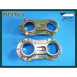 NISSAN DATSUN 620 HEADLIGHT SOCKET SET LEFT&amp;RIGHT (LH&amp;RH) (2 PCS.) // เบ้าไฟหน้า ดัสสัน ซ้ายขวา (2 ชิ้น) สินค้าคุณภาพดี