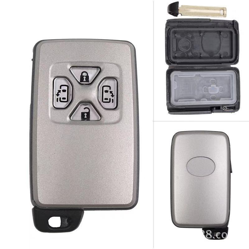 เคสกุญแจรีโมทรถยนต์ สำหรับtoyota estima/alphard/vellfire มี 4/5 ปุ่ม