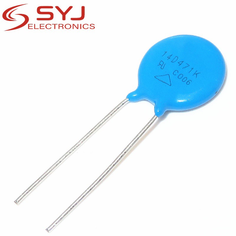 10 ชิ้น/ล็อต TVR14471 varistor 14D471K 470V piezoresistor 14d471