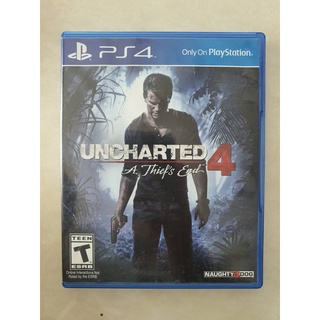 แผ่นเกม PS4-Uncharted4 สินค้ามือ2