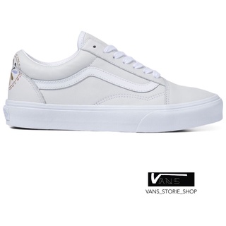 VANS OLD SKOOL DIVINE WHITE TRUE WHITE SNEAKERS สินค้ามีประกันแท้