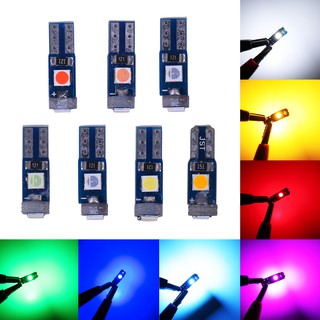 10 ชิ้น! ! ! ไฟภายใน ไฟแดชบอร์ด T5 W1.2 W 58 74 286 3 Smd T5 Led Super bright 3030 Led