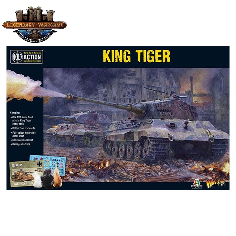 [พร้อมส่ง] WARLORD GAMES : King Tiger โมเดลจำลอง