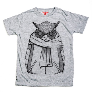 เสื้อยืด แขนสั้น แชปเตอร์วัน คาแรคเตอร์ ลาย นกฮูก ผ้านิ่ม / The Owl Chapter One Character Soft T-Shirt