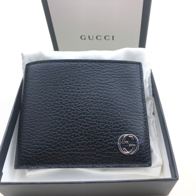 New Gucci wallet 6 card Blue