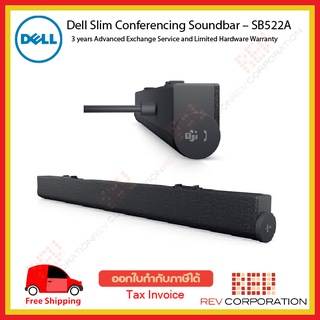 SB522A Dell Slim Conferencing Soundbar – SB522A Warranty 3 Year