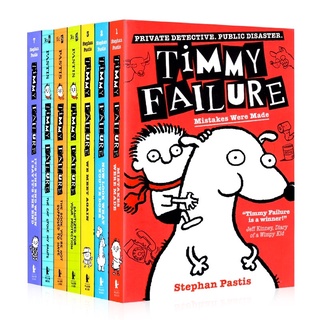 Timmy Failures Finally Great Book Set 1-7 Books by Stephan Pastis - Humour - Paperback (7 Books)