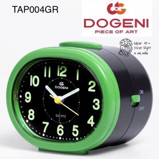 นาฬิกาปลุก DOGENI รุ่น TAP004GR สีเขียว/ดำ - รับประกันศูนย์ไทย2ปี ของแท้100% TAP004