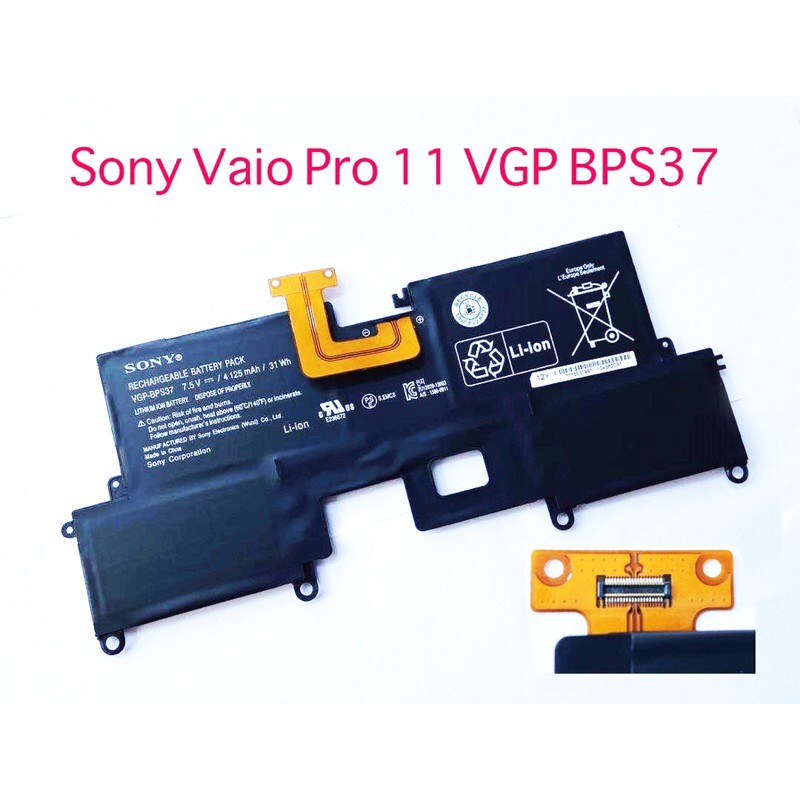 Sony SONY VAIO Pro 11 VGP-BPS37 SVP112A1CM SVP Series notebook battery
