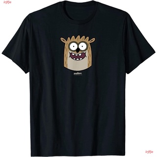 Tee Regular Show Rigby T-Shirt เสื้อยืด ดพิมพ์ลาย ดผ้าเด้ง คอกลม cotton ความนิยม discount Unisex