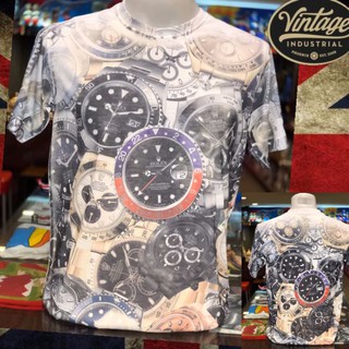 ส่งฟรี!!!เสื้อยืด พิมพ์ลายแนววินเทจ by pop vintage