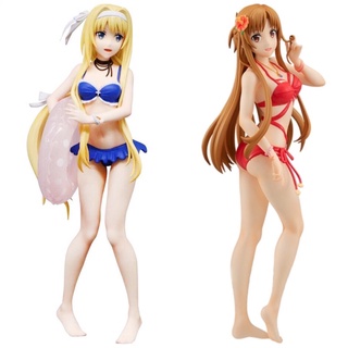 ฟิกเกอร์แท้ มือ 1 Asuna - Alice Zuberg Summer Swimsuit SSS Figure  SAO Sword Art Online Alicization War of Underworld