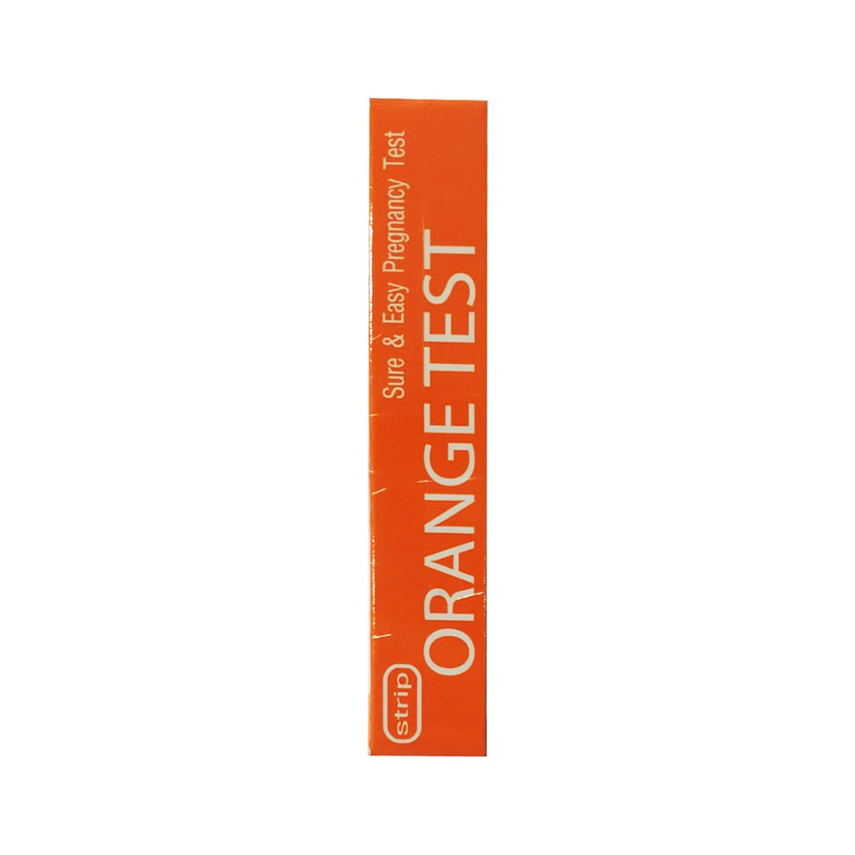 Orange Test ชุดตรวจการตั้งครรภ์ (แบบจุ่ม) ️(แพ็ค 12 ชิ้น)️ (สินค้าใหม่ ...