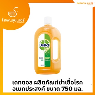 เดทตอล ผลิตภัณฑ์ฆ่าเชื้อโรคอเนกประสงค์ ขนาด 750 มล.