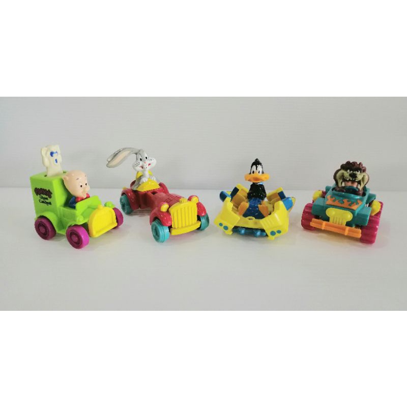 Mcdonald's Happy Meal Toys, Looney Tunes Quack-up Cars ปี 1993