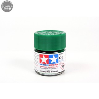 Tamiya 81505 Acrylic Mini X-5 Green 45032745 (สี)