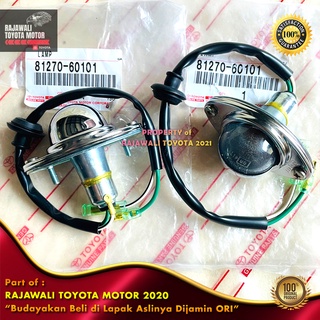 ใหม่ ของแท้ หลอดไฟติดป้ายทะเบียนรถยนต์ ด้านหลัง 2F BJ40 FJ40 Toyota Astra 81270-60101